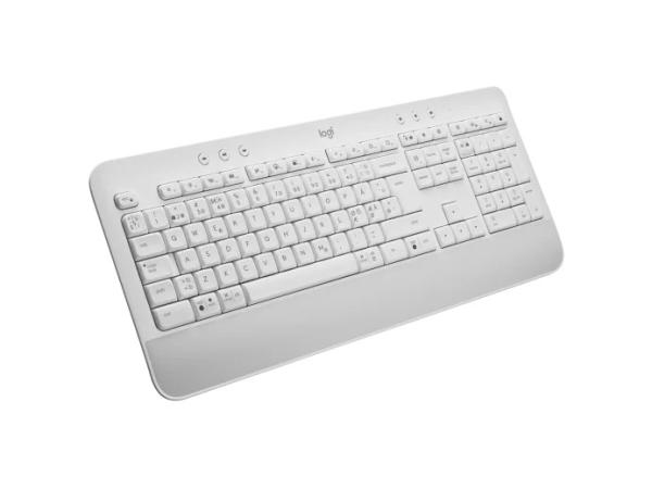 Logitech Klávesnice Signature K650,  CZ-SK,  bílá/ šedá3