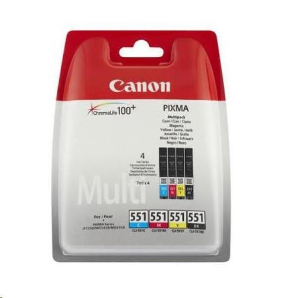 Canon CARTRIDGE CLI-551XL C/ M/ Y/ BK PHOTO VALUE