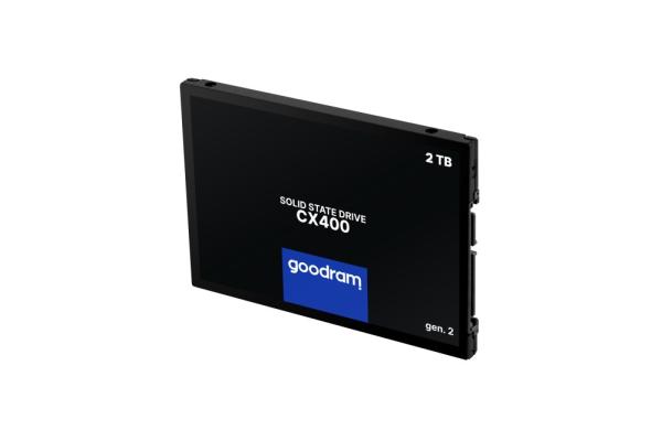GOODRAM SSD CX400 Gen.2 2TB,  SATA III,  2.5",  (R:550/ W:500MB/ s)
