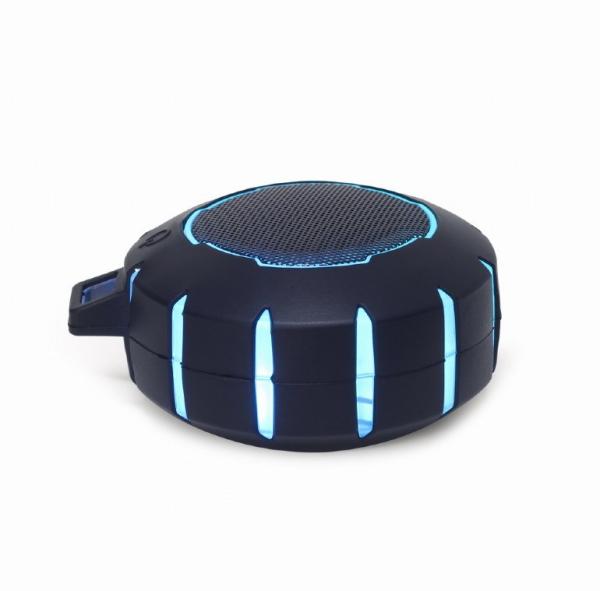 GEMBIRD Repro SPK-BTOD-01,  Outdoor,  Bluetooth,  3W,  RGB LED podsvícení,  černá3