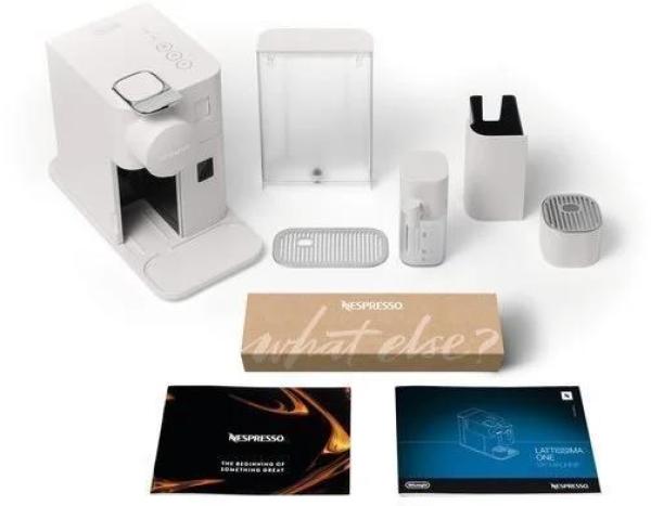 DeLonghi EN510.W Nespresso Lattissima One kávovar na kapsle,  1450 W,  19 bar,  bílý4