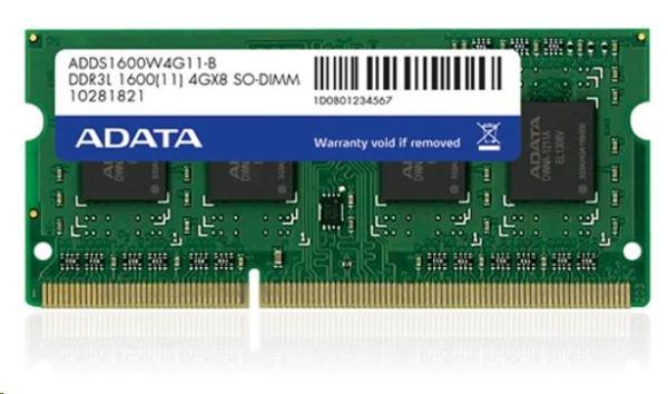 SODIMM DDR3L 4GB 1600MHz CL11 ADATA1