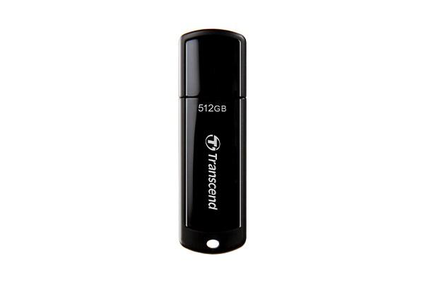 TRANSCEND Flash Disk 512GB JetFlash®700,  USB 3.1,  černá