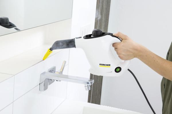 Karcher SC 1 EasyFix parní čistič,  1200 W,  3 bar,  zabijí až 99.999% virů a bakterií1