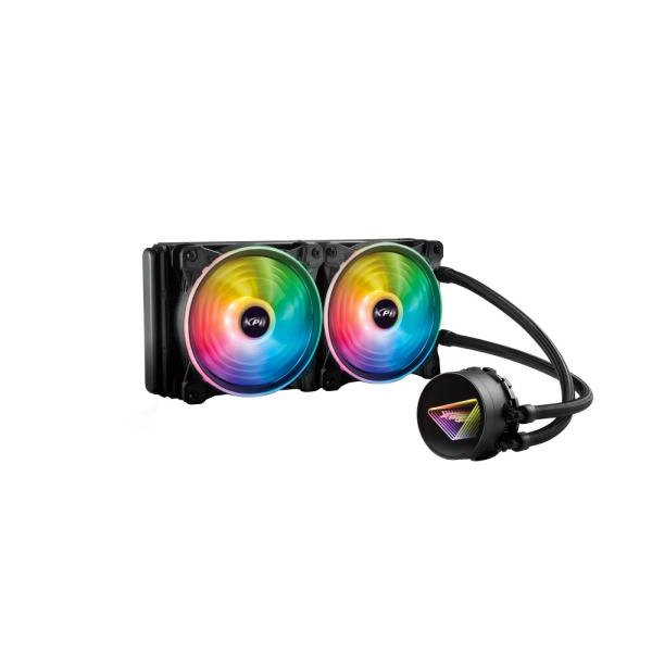 ADATA XPG vodní chlazení XPG LEVANTE X 240,  ARGB,  AM5,  LGA1851,  černá