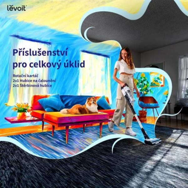Levoit LVAC-200 4v1 Aku Turbo Cyclone bílý5