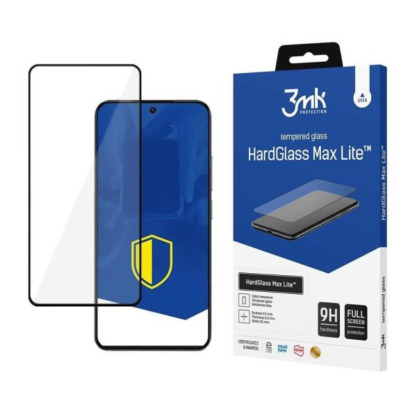 3mk tvrzené sklo HardGlass Max Lite Black pro Samsung Galaxy A05s (SM-A057)