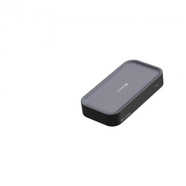 VERBATIM Display Adapter WDA-01 Share My Screen 1080P,  USB-C hub2