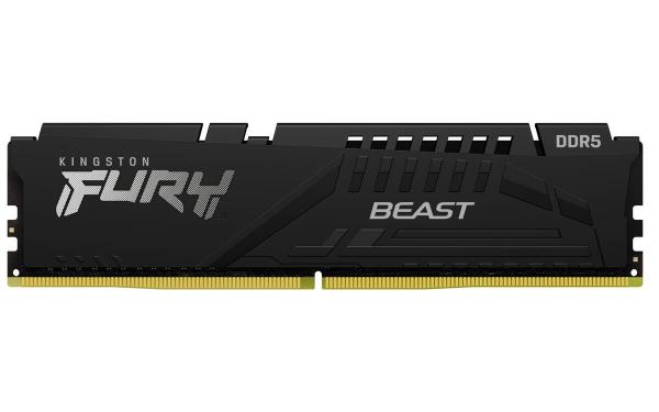 KINGSTON DIMM DDR5 16GB 6000MT/ s CL30 ECC FURY Beast EXPO Černá