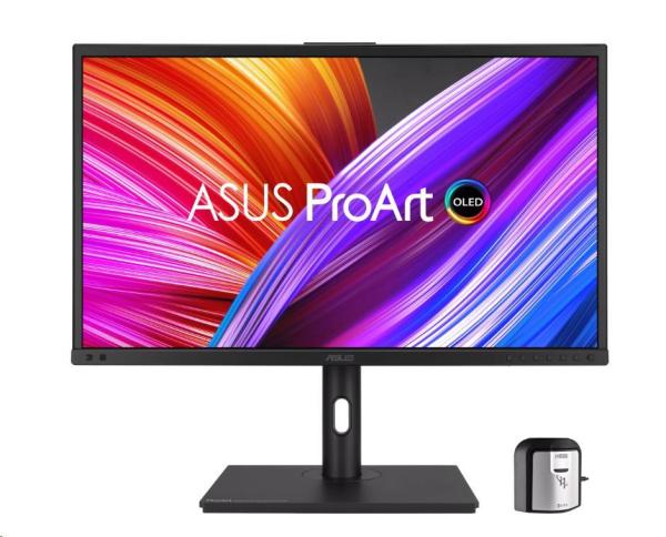 ASUS LCD 27” PA27DCE-K ProArt 3840x2160 4K OLED,  99% DCI-P3,  HDR-10, USB-C PD 80W,  3xHDMI,  DP,  REPRO,  Hardware Calibratio