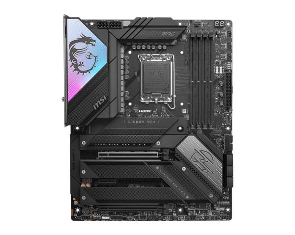 MSI MB Sc LGA1700 MPG Z790 CARBON MAX WIFI II,  Intel Z790,  4xDDR5,  1xHDMI,  WI-FI3