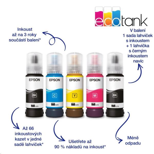 EPSON tiskárna ink EcoTank L3230,  5760x1440dpi,  A4,  33ppm,  USB,  sken, Záruka 5 let  po registraci zdarma5