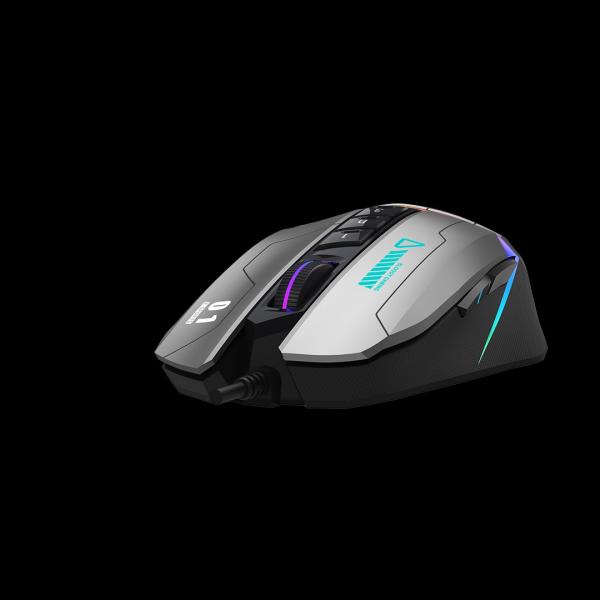 A4tech Bloody Myš W60 Max Activated,  podsvícená herní myš,  12000 DPI,  USB,  Šedá3