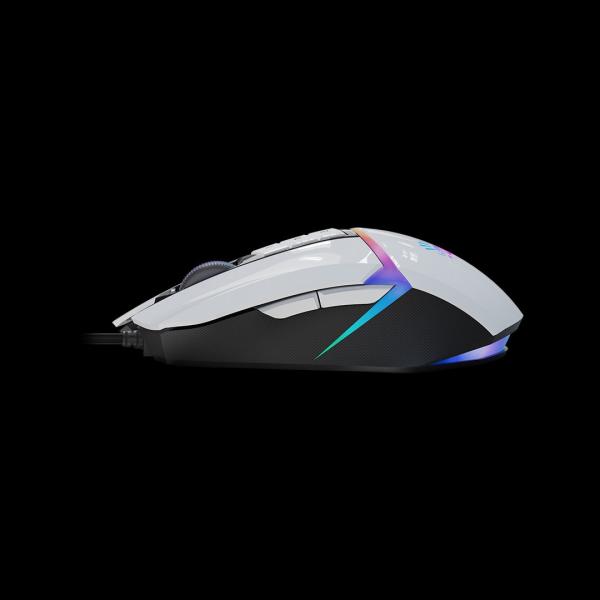 A4tech Bloody Myš W60 Max Activated,  podsvícená herní myš,  12000 DPI,  USB,  Bílá2