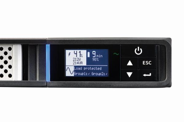 Eaton 5P 1550i Rack1U,  gen2,  UPS 1550VA /  1350W,  6 zásuvek IEC C13,  LCD,  Netpack2