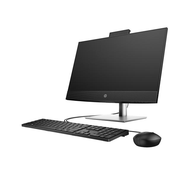 HP AIO ProOne 440G9 23.8NT i3-14100T,  1x8GB,  512GB M.2,  Intel HD DP+HDMI IN,  WiFi 6+BT,  usb kl. myš,  120W, FDOS, 3y onsite0
