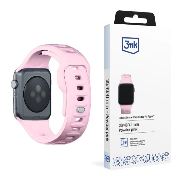 3mk řemínek Watch Strap pro Apple 38/ 40/ 41 mm Powder Pink