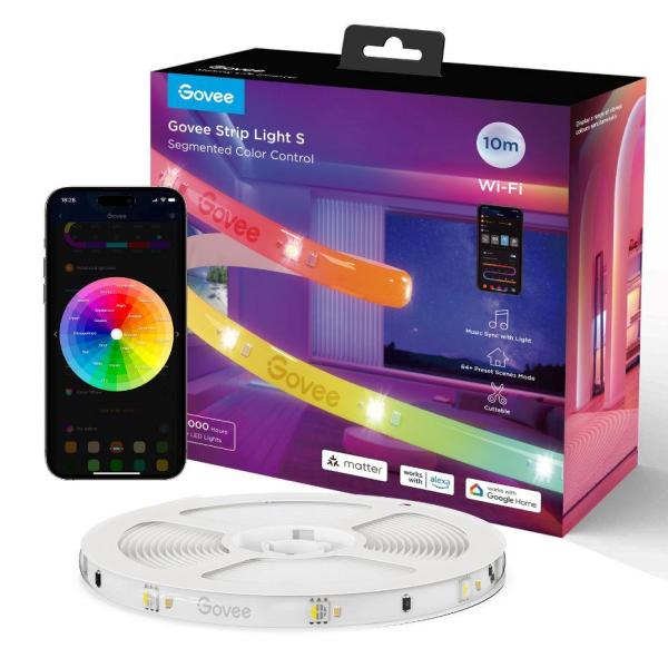 Govee WiFi RGBICW Smart PRO LED pásek 10m Matter - extra odolný