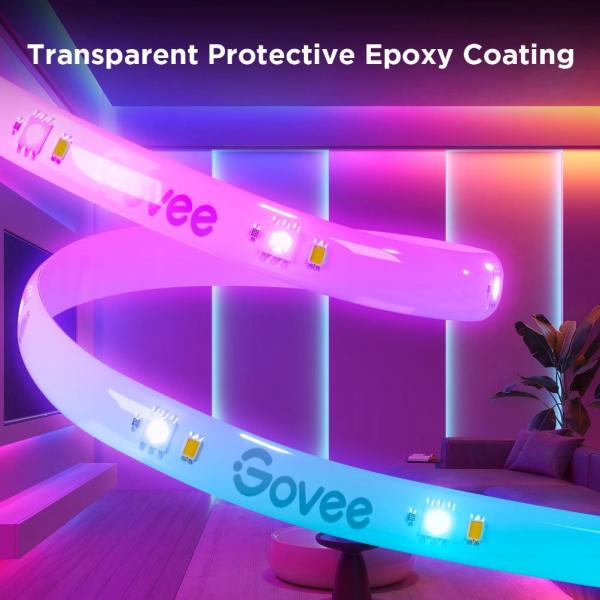 Govee WiFi RGBICW Smart PRO LED pásek 10m Matter - extra odolný4