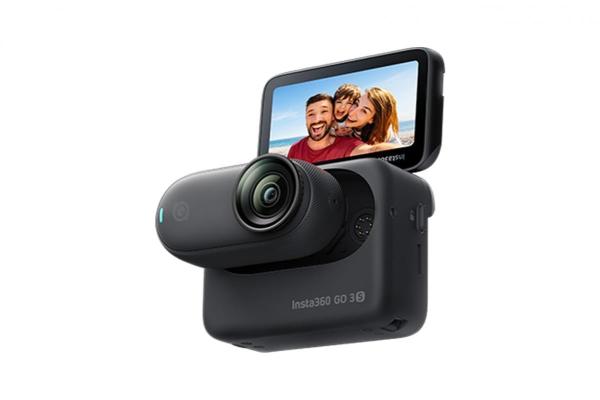 Insta360 GO 3S - 64GB miniaturní magnetická akční kamera,  černá