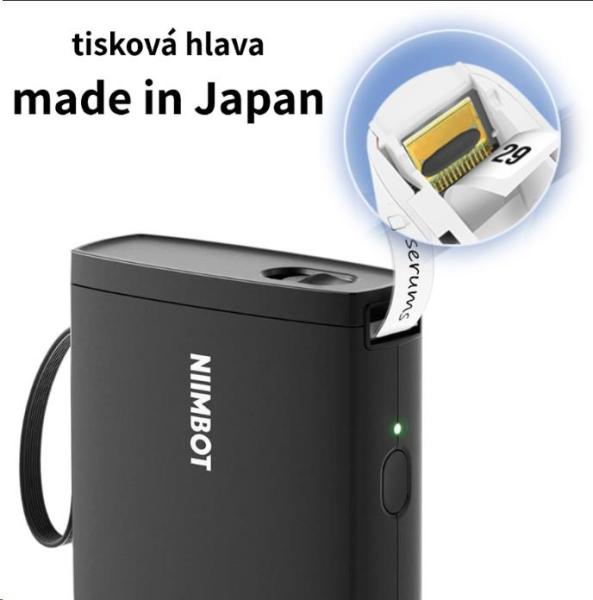 Niimbot Tiskárna štítků D11-H Smart,  černá + role štítků 160 ks3