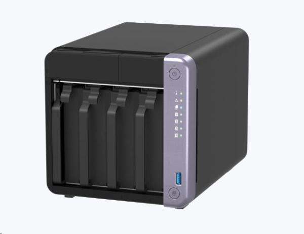 QNAP TS-432X-4G (4C/ AlpineAL524/ 2, 0GHz/ 4GBRAM/ 4xSATA/ 2x2, 5GbE/ 1xSFP+/ 2xUSB3.2/ 1xPCIe)1