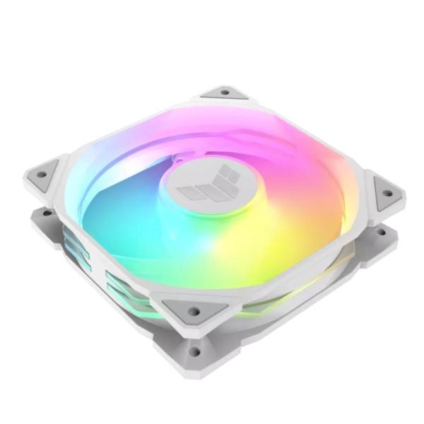 ASUS ventilátor TUF GAMING TR120 ARGB Reverse,  3x120mm,  bílá1