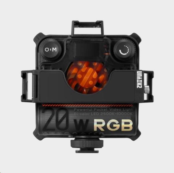 Zhiyun LED Fiveray M20C (RGB) Combo Pocket Light2