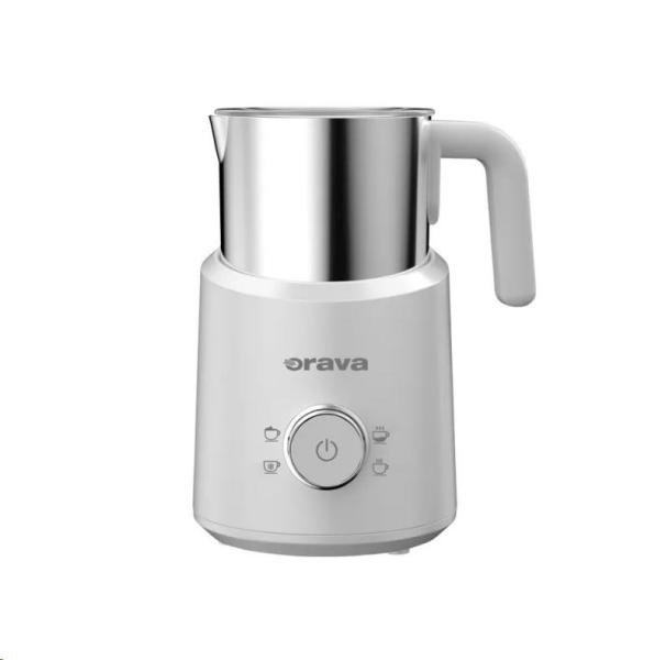 Orava elektrický zpěňovač mléka,  500 W,  4 volitelné programy,  350 ml,  bílá