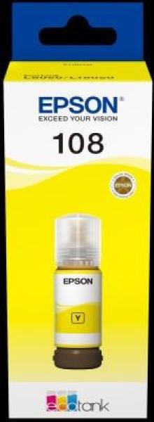 EPSON 108 EcoTank Yellow ink bottle