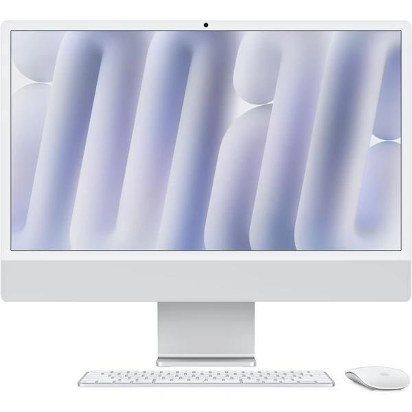 Apple iMac 24"" 4.5K display M4 chip 8-core CPU and 8-core GPU,  16GB,  256GB SSD - Silver