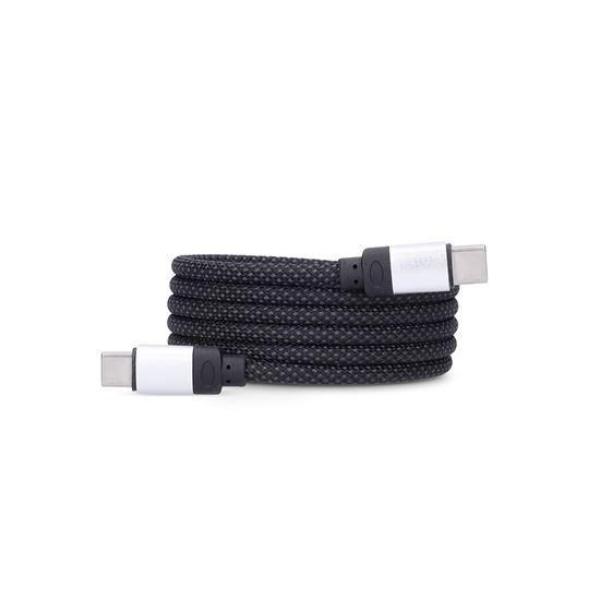 Solight magnetický USB-C 3.1 kabel,  USB-C konektor - USB-C konektor,  1m2