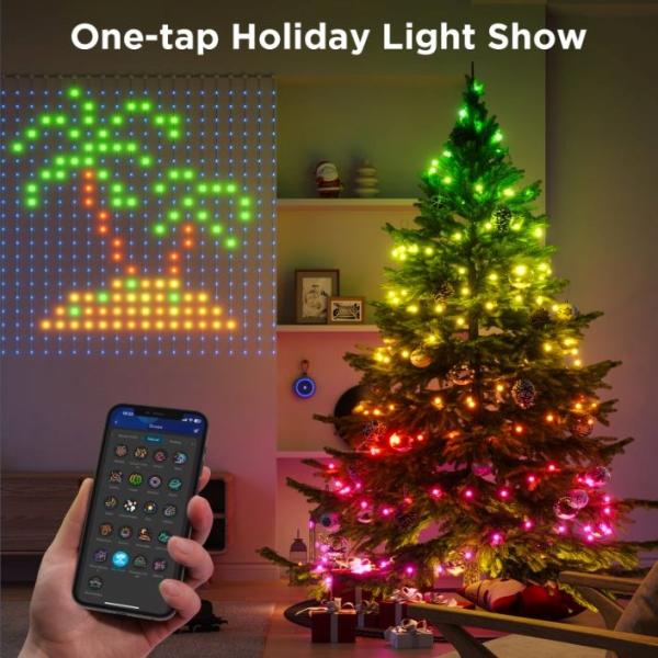 Govee Netflix RGBIC Curtain Light 400 LED - 1, 5 x 1, 5m2
