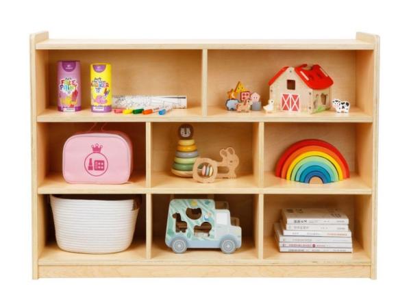 Montessori dětská knihovna (regál)1