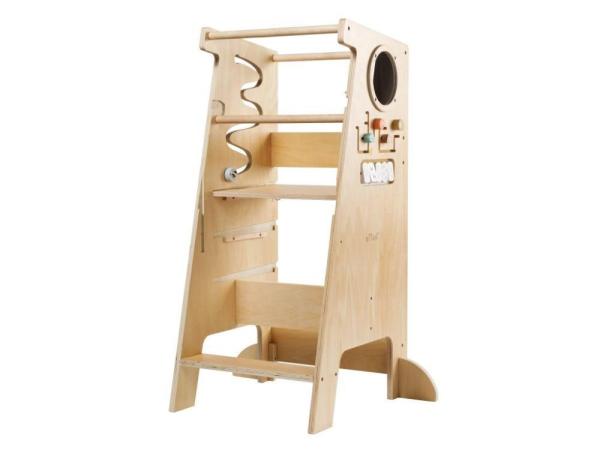 Rostoucí učicí věž edukativní 5v1 Play 90 cm - Zvířátka (NOVINKA)