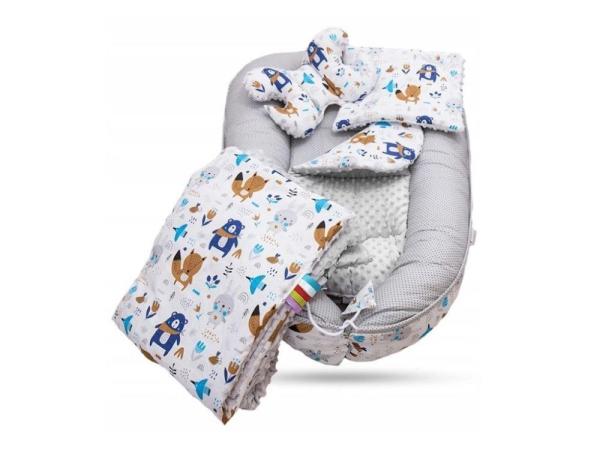 Set do postýlky - 7dílná sada Boho zvířátka5