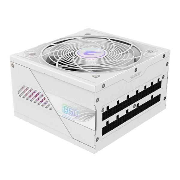 GIGABYTE zdroj AE850PM PG5,  850W,  80+ Platinum,  120mm fan,  bílá6