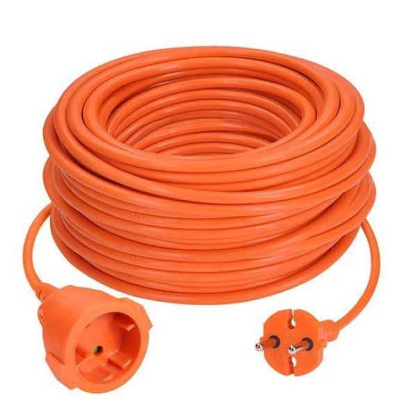 Solight 1z pohyblivý přívod - spojka,  25m,  2 x 1, 5mm2,  oranžová1