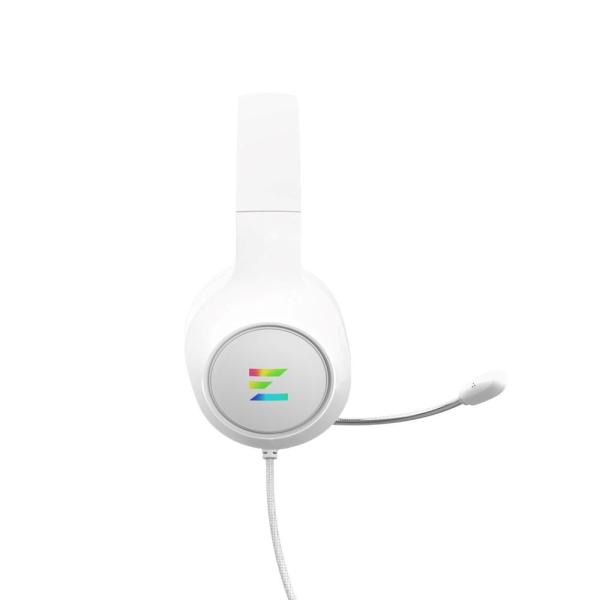 ZALMAN headset ZM-HPS310 RGB,  Herní,  Drátový USB,  7.1,  bílá3
