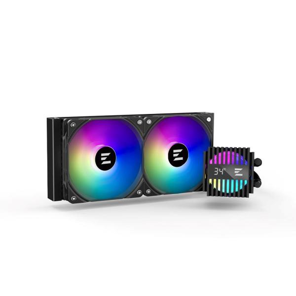 ZALMAN vodní chladič Alpha2 A24,  2x120mm,  PWM,  ARGB,  LGA1851,  AM5