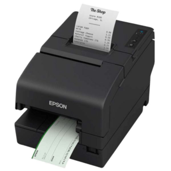Epson TM-H6000VI-132, Srl, MICR, EP, Blk, EU