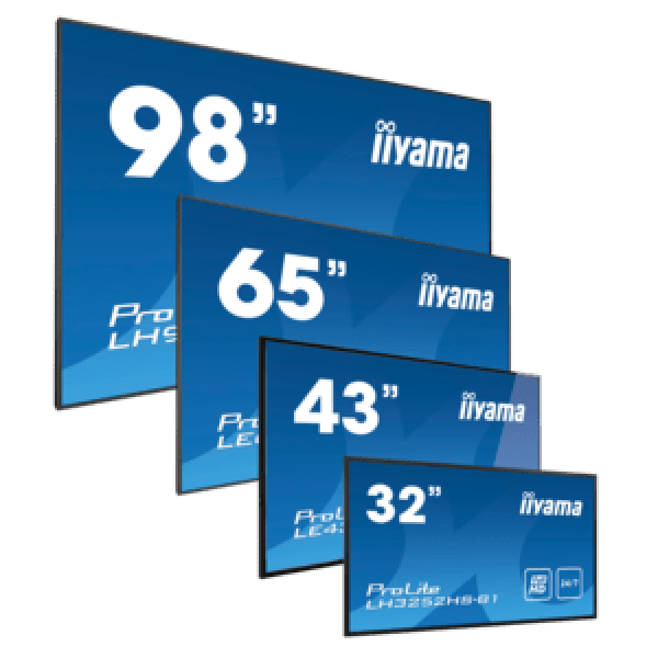 iiyama ProLite LH5041UHS-B2AG,  24/ 7,  4K,  USB,  RS232,  Ethernet,  kit (RS232),  black