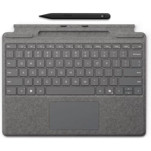Microsoft Surface Pro SET (KLÁVESNICE+TUŽKA)  - Slim Pen,  Pen Storage,  Copilot Button CZ,  PLATINUM