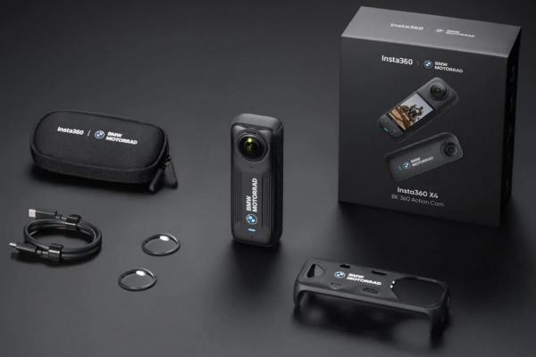 Insta360 X4 BMW limitovaná edice akční kamera,  8K /  30 fps,  4K/  až 100 fps,  6osý gyroskop,  360° záběr,  Active HDR9