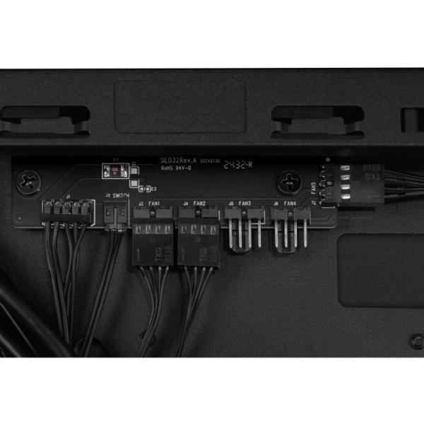 ASUS case PROART PA401 WOOD TG,  Mid Tower,  ATX,  1xUSB-C Gen2x2,  2xUSB 3.0,  2x 160mm Fan,  1x 120mm Fan,  černá4