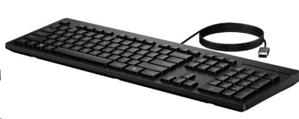 HP 125 G2/ Drátové USB-A/ CZ layout/ Čierna