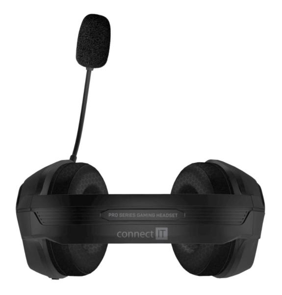 CONNECT IT Herní sluchátka s mikrofonem BIOHAZARD Blast,  Bezdrátové RF 2.4GHz a Bluetooth,  černá1