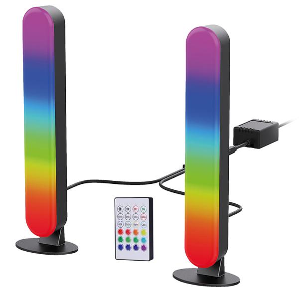 Solight LED RGB osvětlení Gaming,  dálkový ovladač,  zvukový senzor,  USB