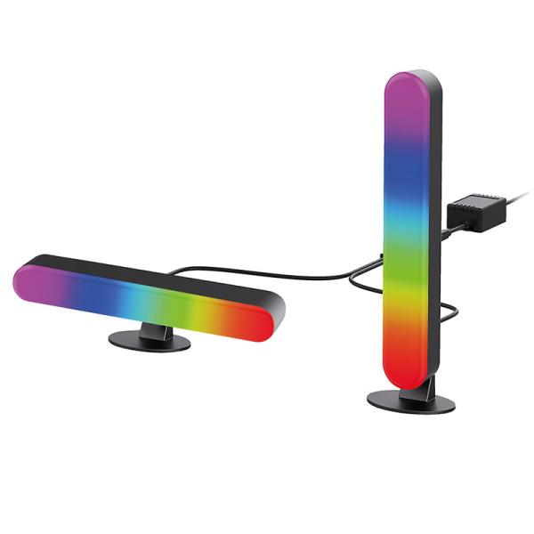 Solight LED RGB osvětlení Gaming,  dálkový ovladač,  zvukový senzor,  USB1