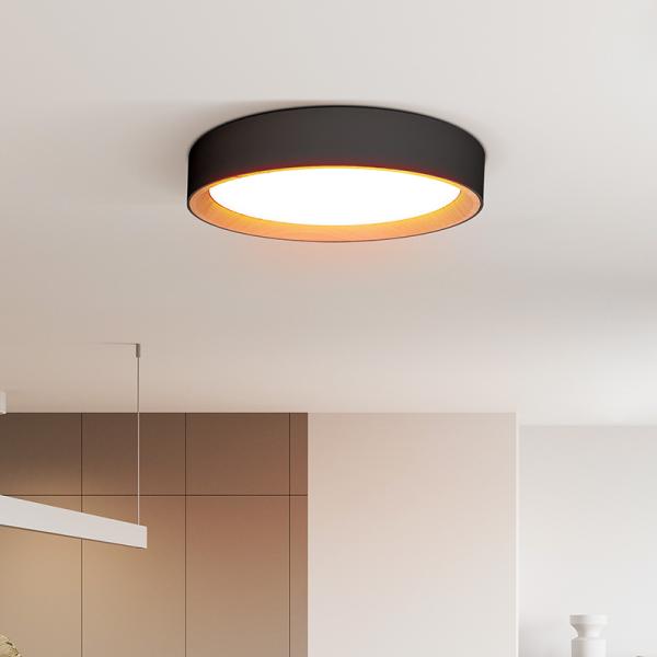 Solight LED osvětlení s dálkovým ovladačem Larios Black,  48W,  3360lm,  39cm,  změna chromatičnosti,  stmívatelné2